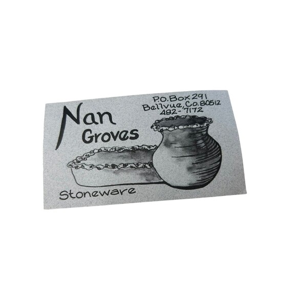 Nan Groves Pottery Bread Warmer Art Disk Round Windmill Wall Hanging Terracotta - Picture 5 of 11